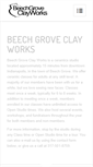 Mobile Screenshot of beechgroveclayworks.com